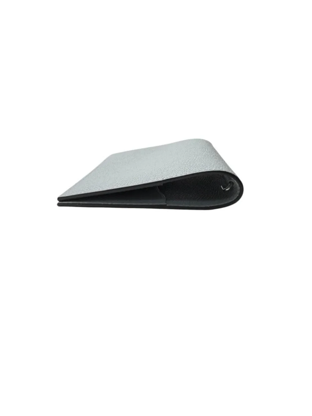 Hermes Agenda GM Notebook Cover Silver Epsom